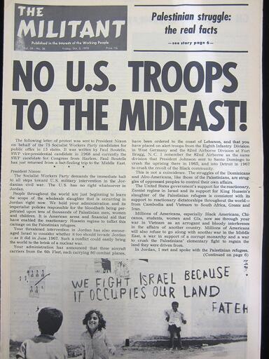 Socialist Newspaper from Oct 2, 1970. Looks exactly like today's news!